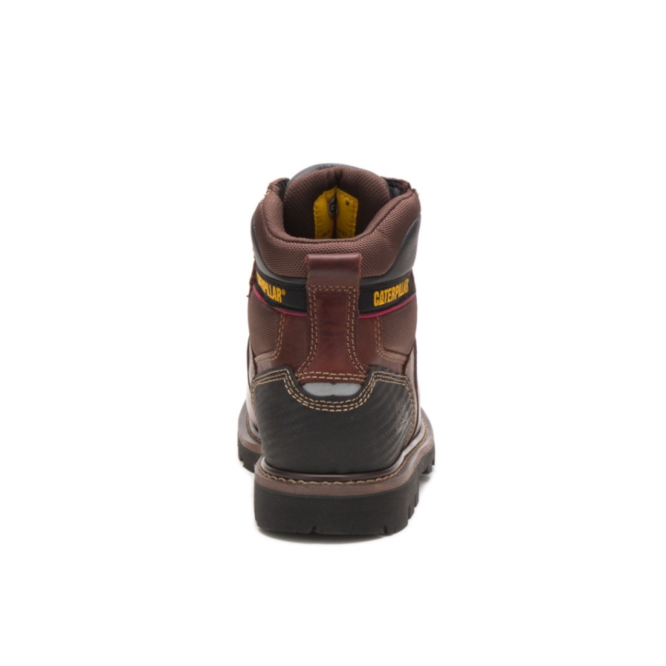 Chaussures De Chat Bottes De Travail Alaska 20 Marron Pour Hommes