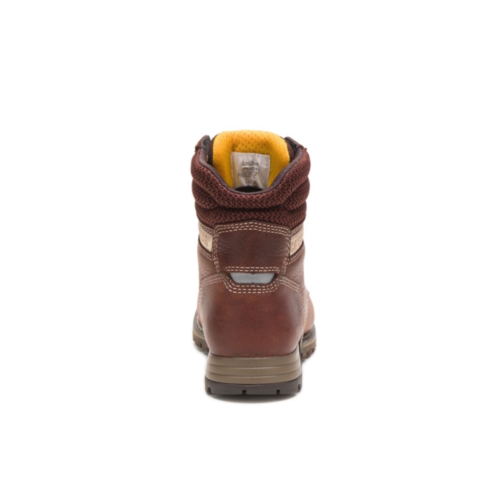 Chaussures De Chat Bottes De Travail Paisley 6 \pour Femmes Fauve