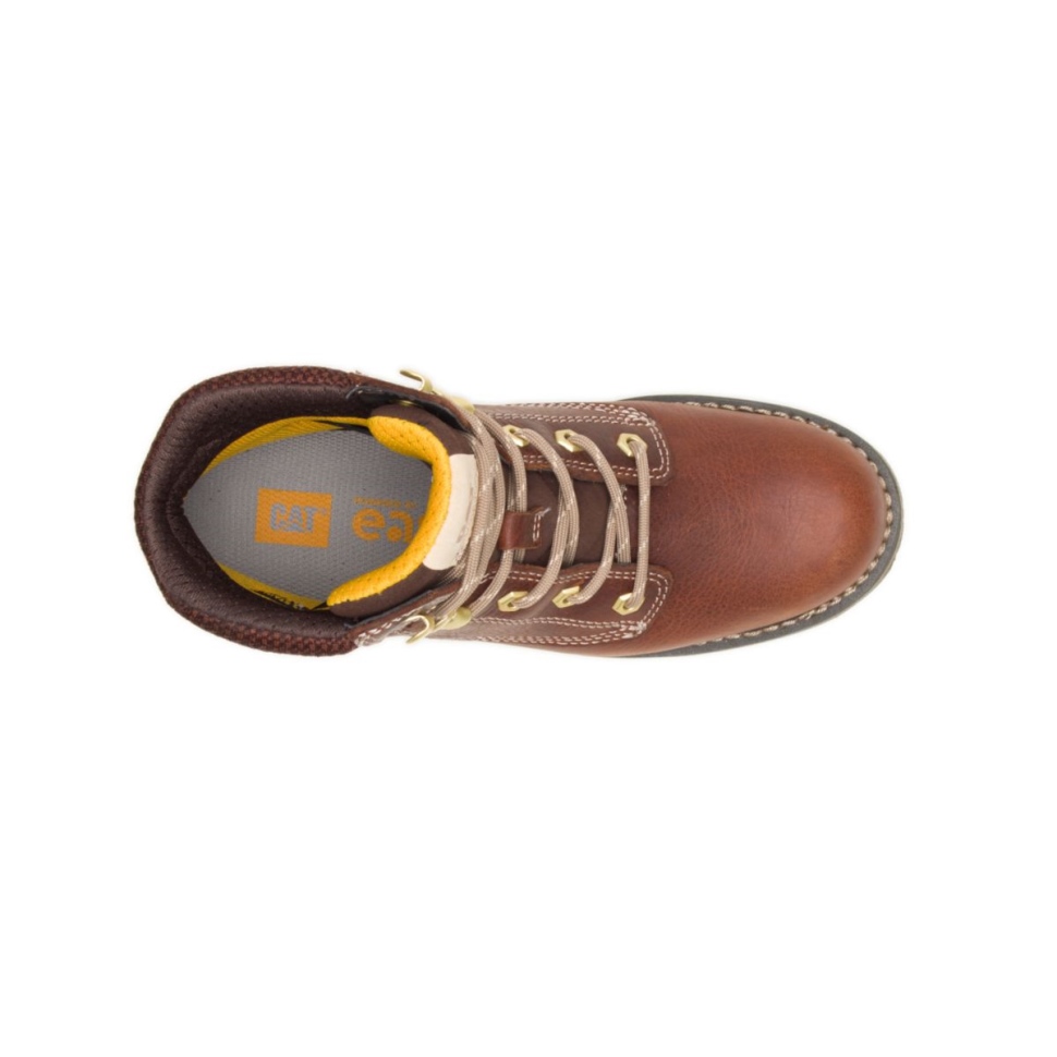 Chaussures De Chat Bottes De Travail Paisley 6 \pour Femmes Fauve