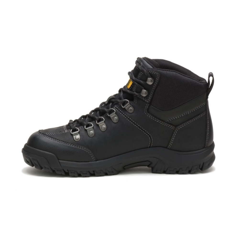 Chaussures De Chat Bottes De Travail étanches Seuil Pour Hommes Noir