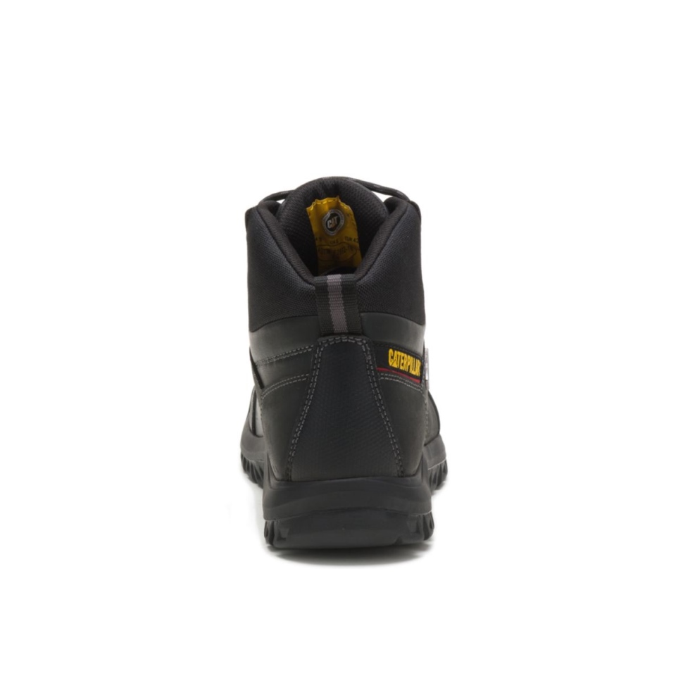 Chaussures De Chat Bottes De Travail étanches Seuil Pour Hommes Noir