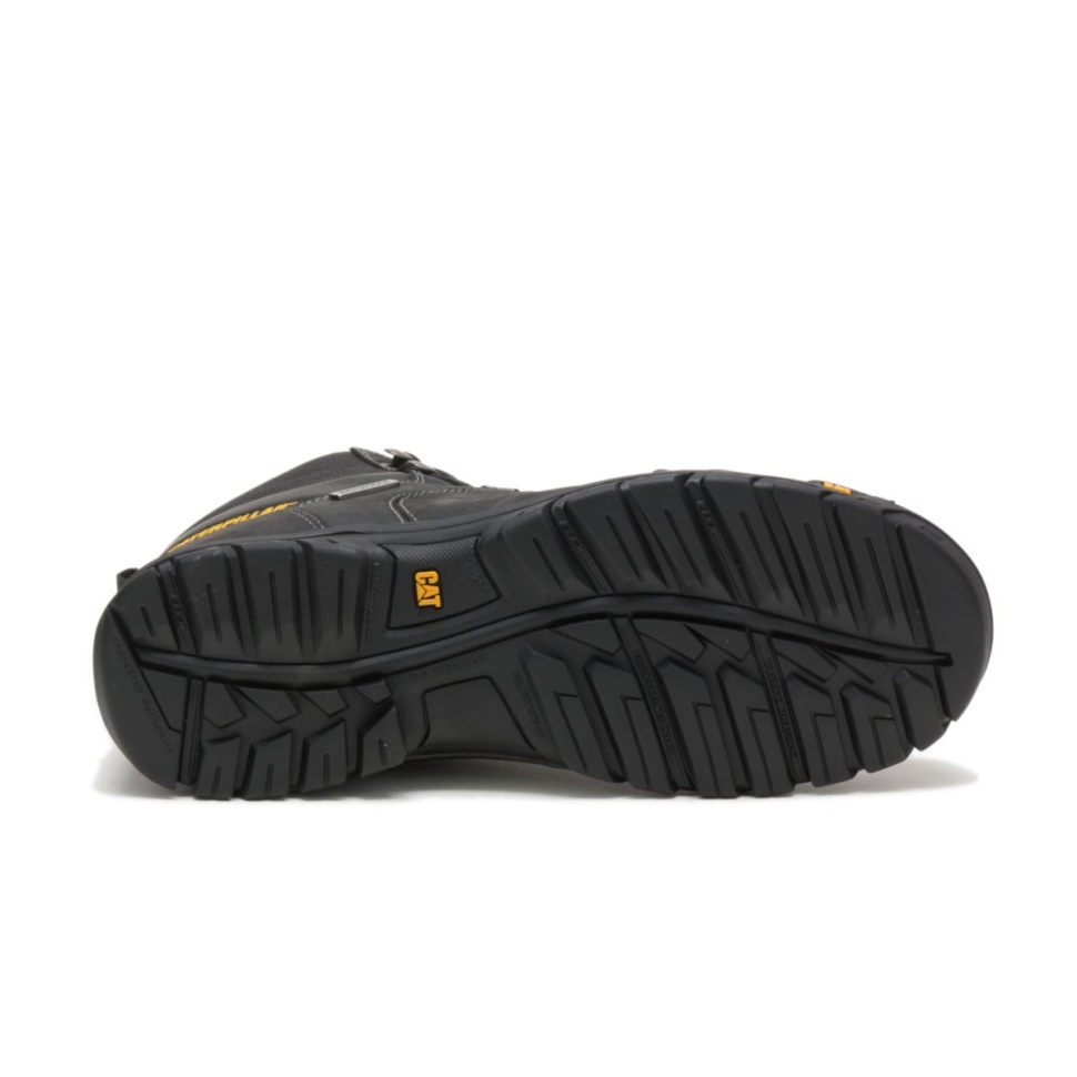 Chaussures De Chat Bottes De Travail étanches Seuil Pour Hommes Noir