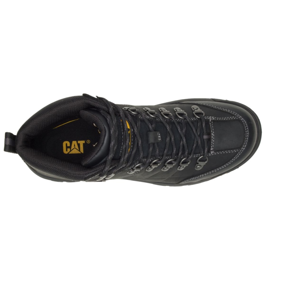 Chaussures De Chat Bottes De Travail étanches Seuil Pour Hommes Noir