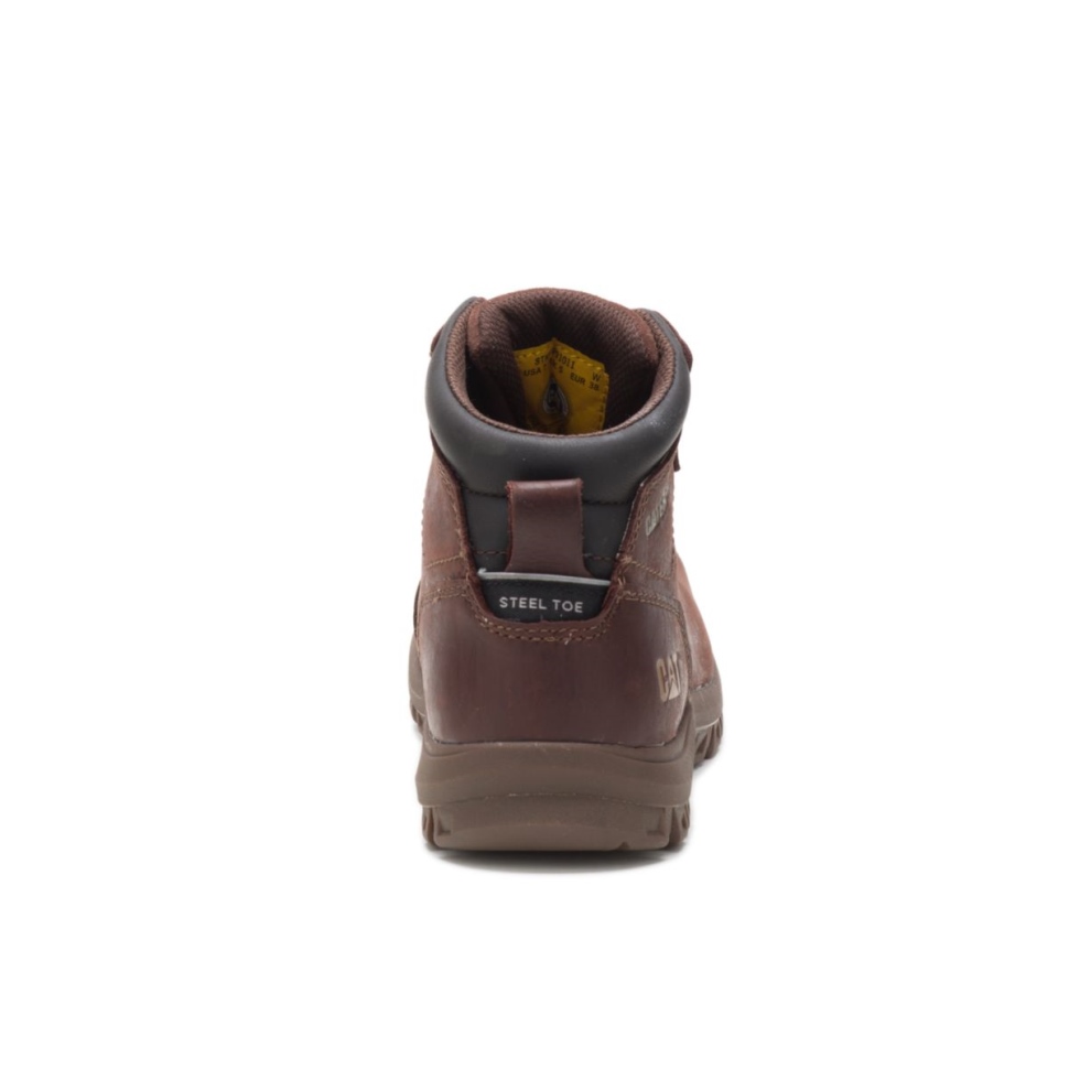 Chaussures De Chat Cacao Mae Botte De Travail Imperméable à Embout D\acier Pour Femmes