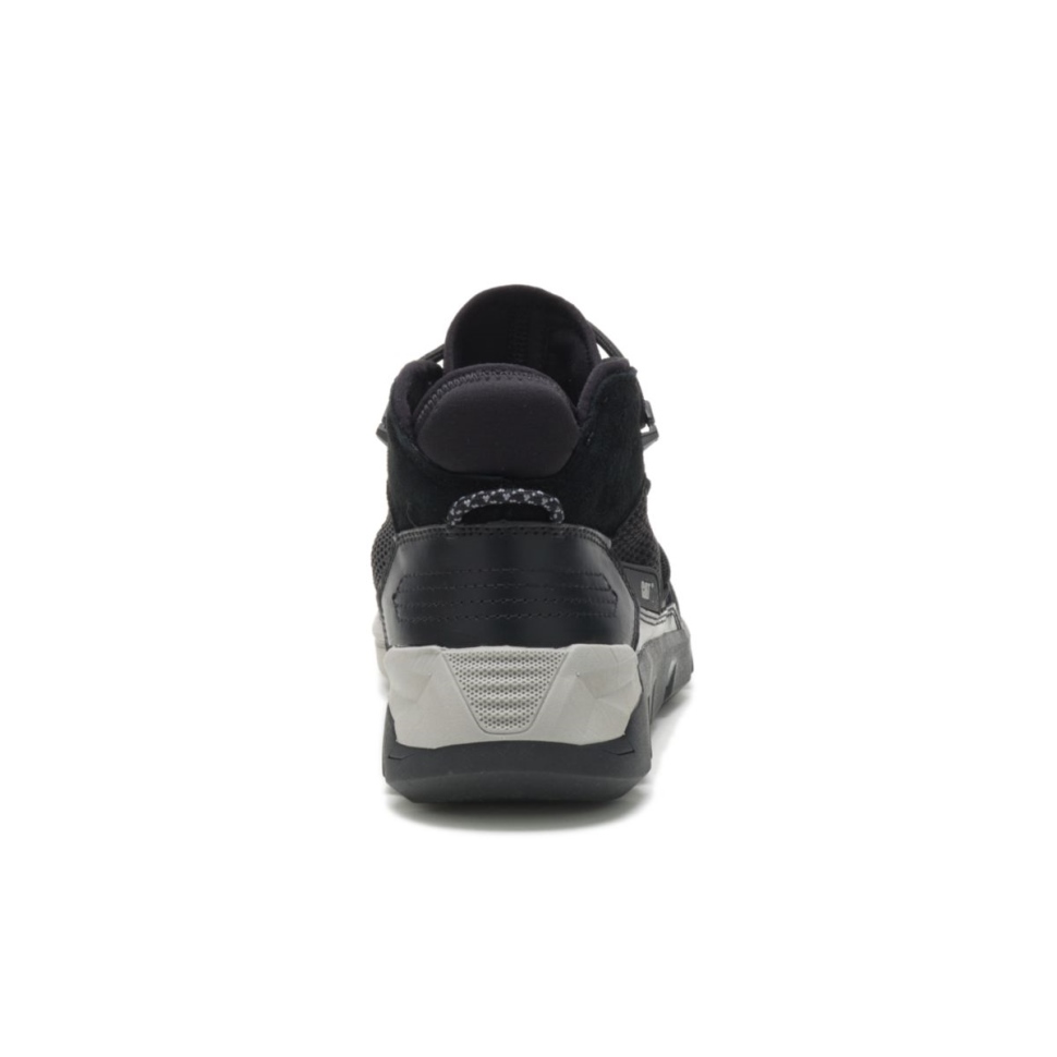 Chaussures De Chat Chaussures Crail Mi Noires Pour Hommes