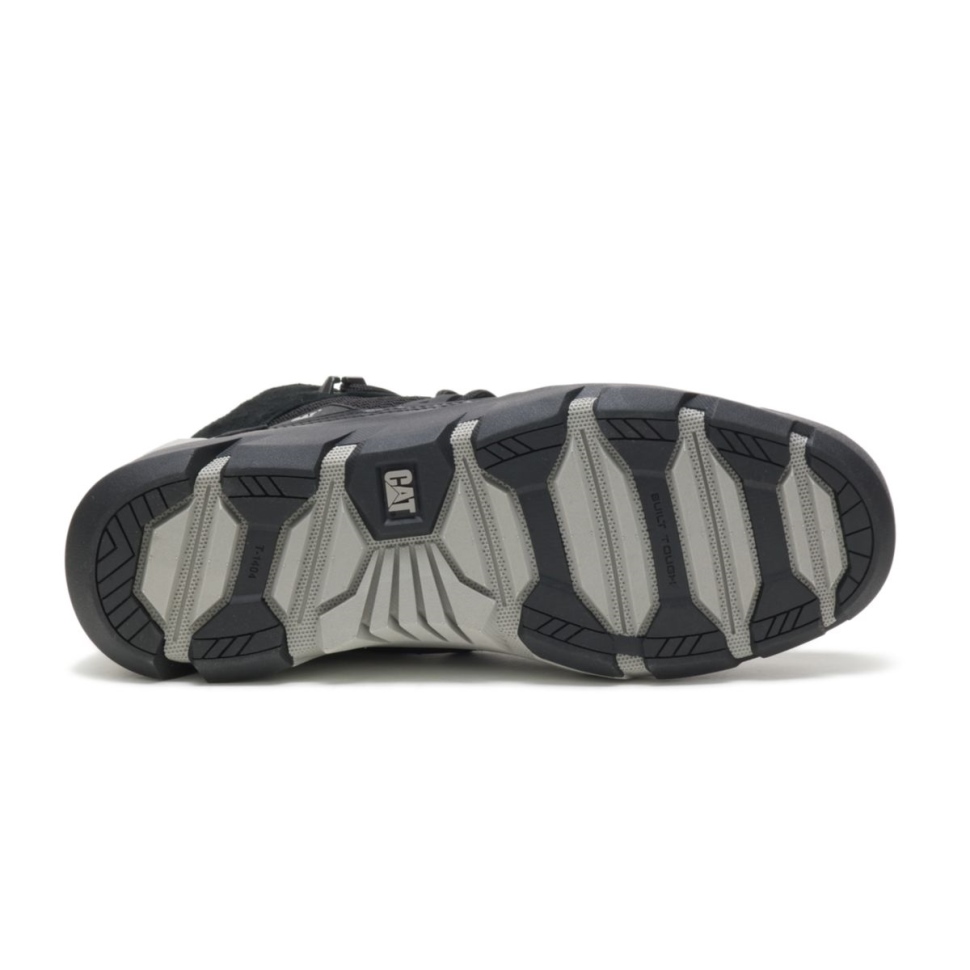 Chaussures De Chat Chaussures Crail Mi Noires Pour Hommes
