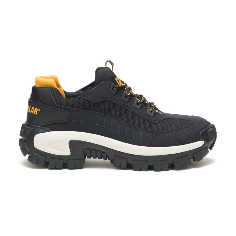 Chaussures De Chat Chaussures De Travail à Bout En Acier Envahisseur Pour Hommes Noir-pleine Lune