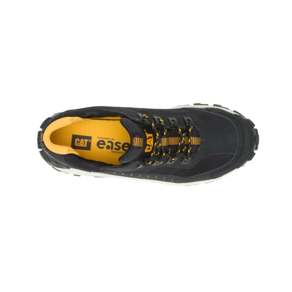 Chaussures De Chat Chaussures De Travail à Bout En Acier Envahisseur Pour Hommes Noir-pleine Lune