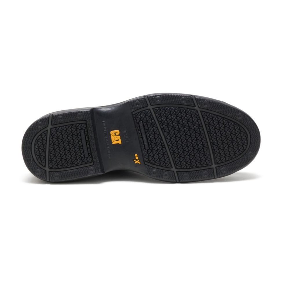 Chaussures De Chat Chaussures De Travail à Bout En Acier Pour Hommes Noir