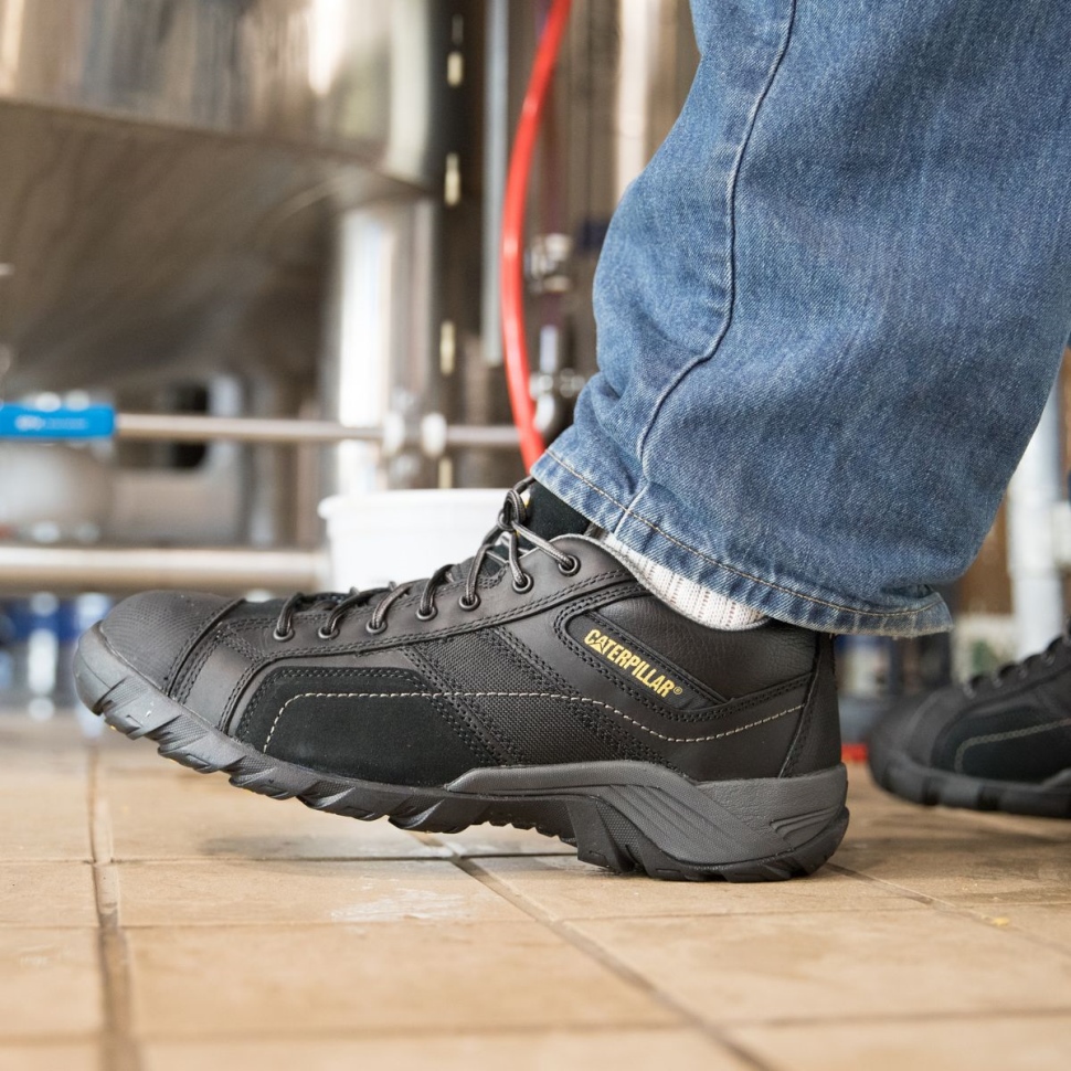 Chaussures De Chat Chaussures De Travail à Embout Composite Argon Noir Pour Hommes