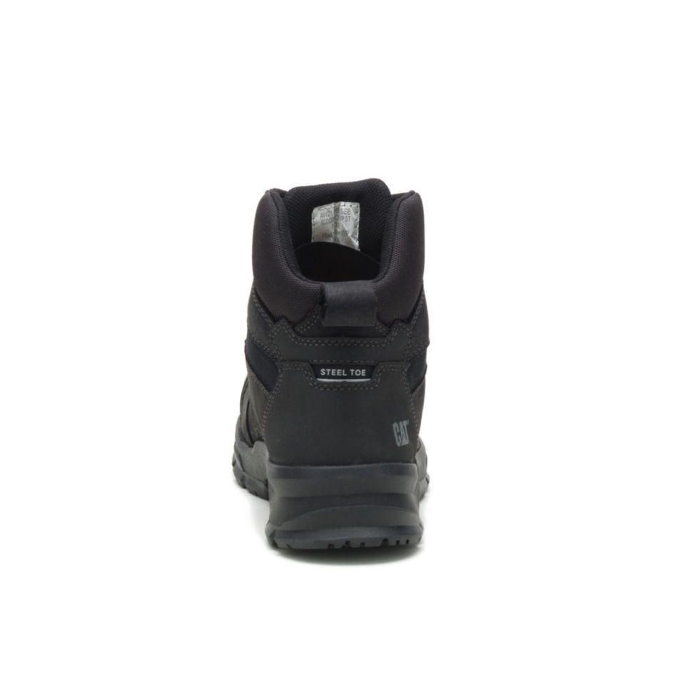 Chaussures De Chat Complice X Botte De Travail Imperméable à Embout D\acier Noir