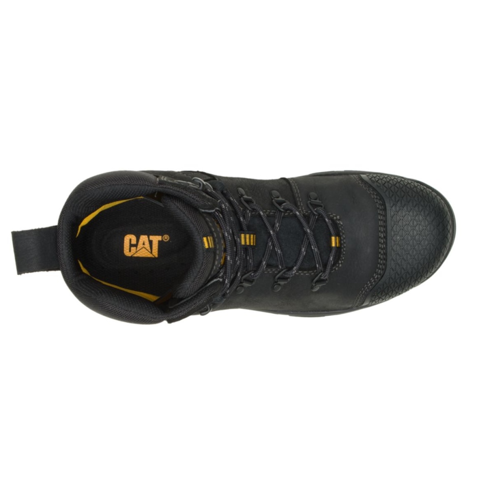 Chaussures De Chat Complice X Botte De Travail Imperméable à Embout D\acier Noir