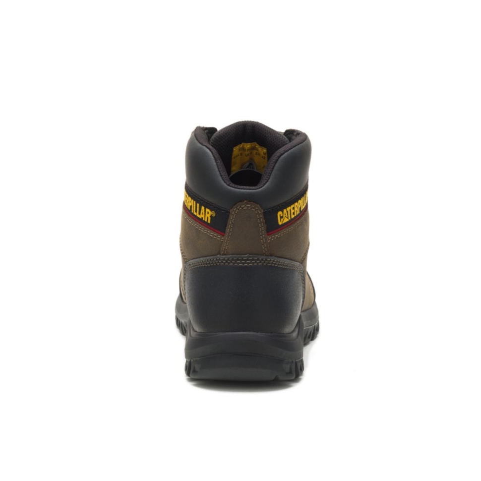 Chaussures De Chat Contour Des Hommes Botte De Travail à Embout D\acier Gris Mouette Foncé