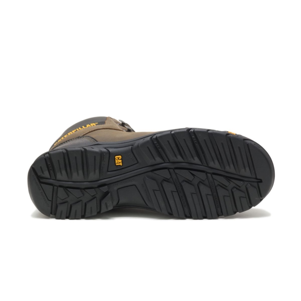 Chaussures De Chat Contour Des Hommes Botte De Travail à Embout D\acier Gris Mouette Foncé