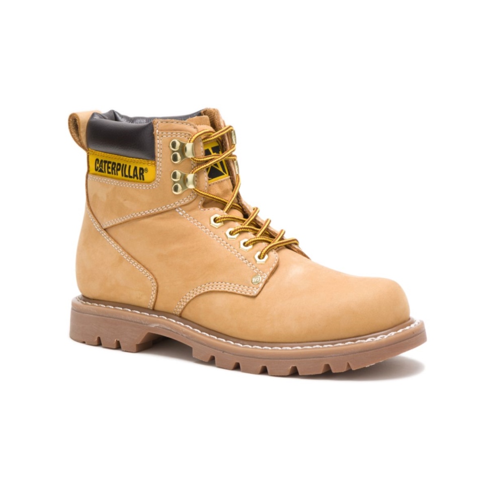 Chaussures De Chat De Botte De Travail De Deuxième équipe Pour Hommes Miel