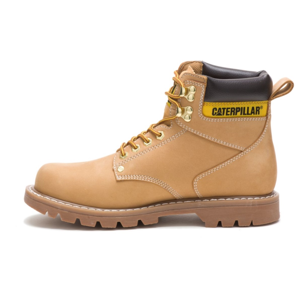 Chaussures De Chat De Botte De Travail De Deuxième équipe Pour Hommes Miel