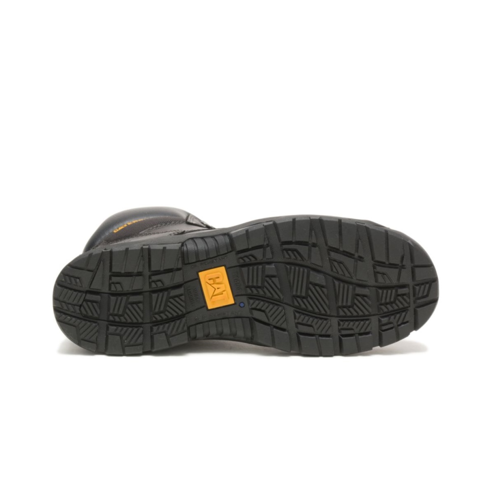 Chaussures De Chat De Botte De Travail En Alliage De Mobilisation Pour Hommes Noirs