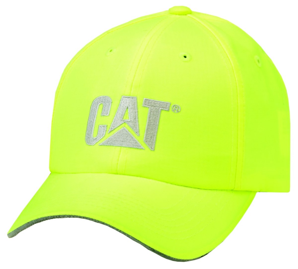 Chaussures De Chat De Casquette De Marque Haute Visibilité Pour Hommes Jaune Vif