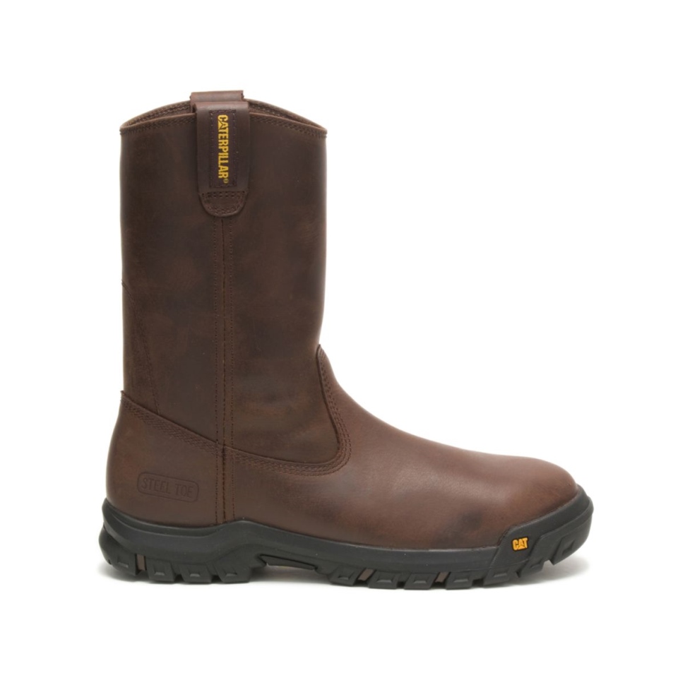 Chaussures De Chat Dété Marron Bottes De Travail à Embout Dacier Pour Hommes
