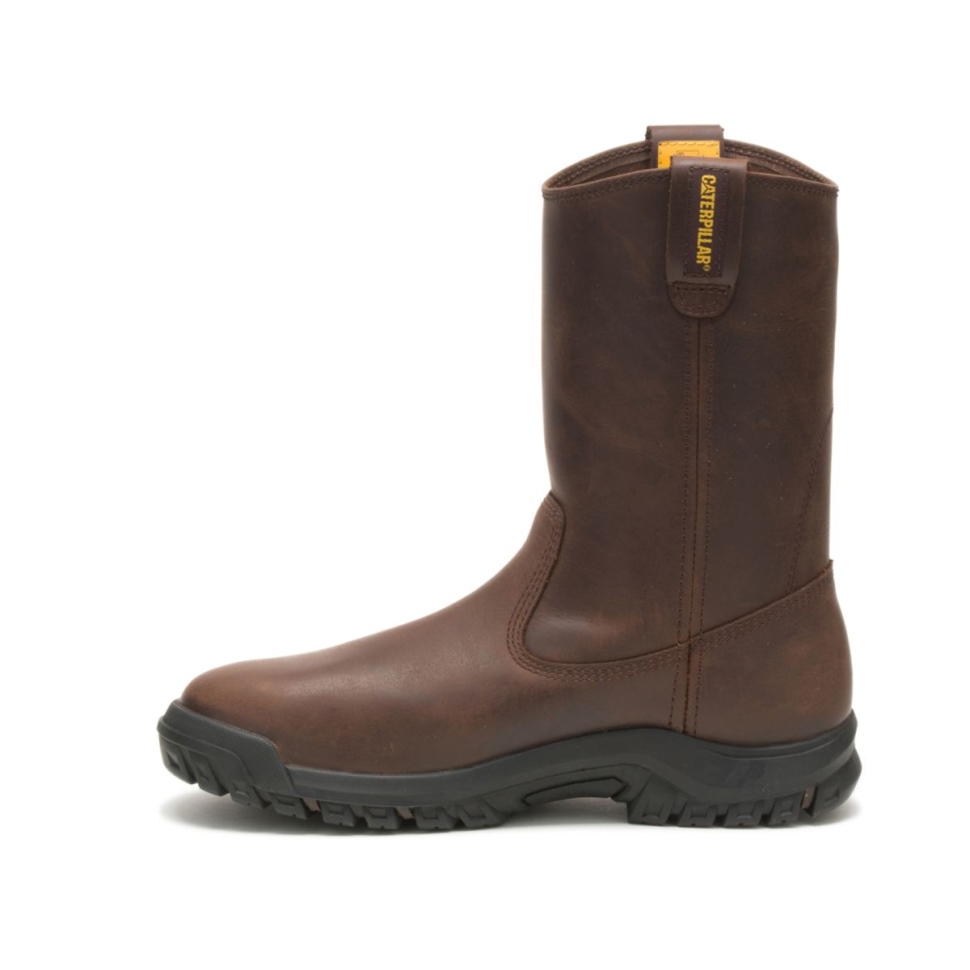 Chaussures De Chat D\été Marron Bottes De Travail à Embout D\acier Pour Hommes