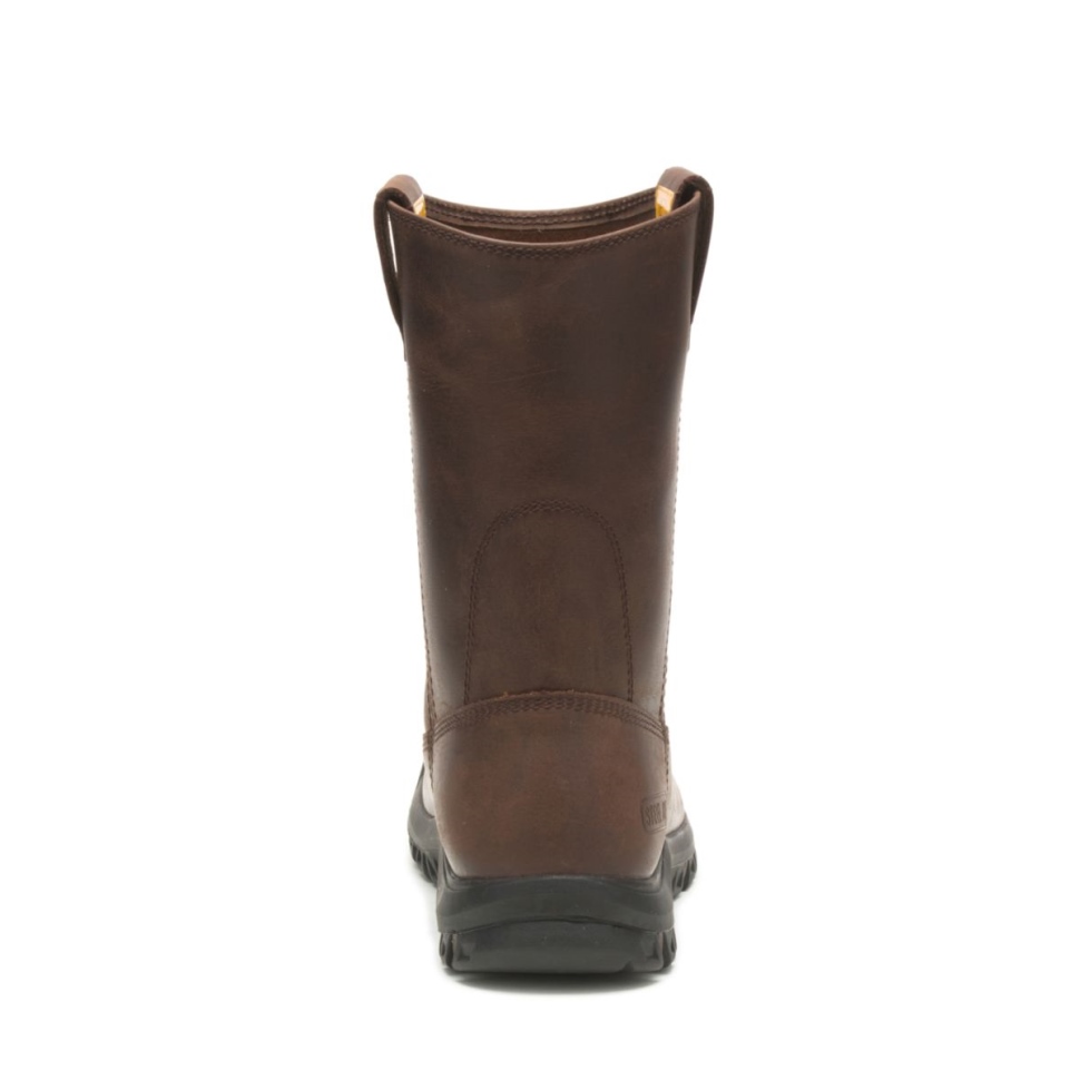 Chaussures De Chat D\été Marron Bottes De Travail à Embout D\acier Pour Hommes
