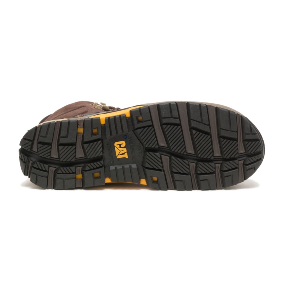 Chaussures De Chat Grain De Café Pour Hommes Bord De Chat Botte De Travail Nano Orteil Imperméable