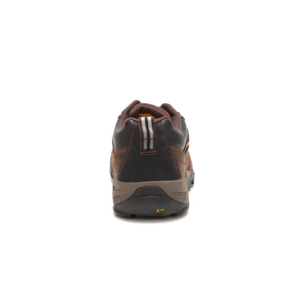 Chaussures De Chat Marron Foncé Chaussures De Travail à Bout Composite Argon Pour Hommes