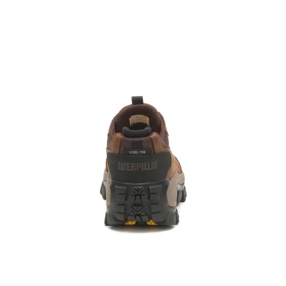 Chaussures De Chat Marron Foncé Chaussures De Travail à Embout D\acier Pour Hommes