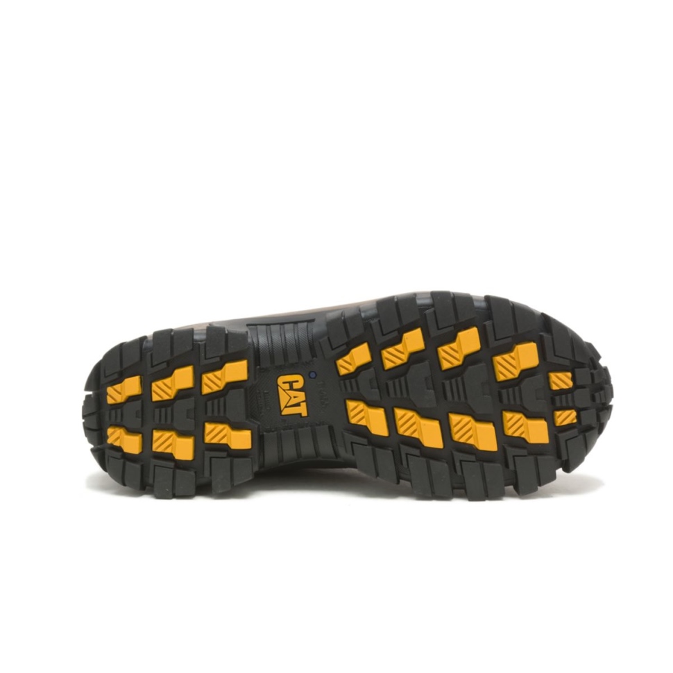 Chaussures De Chat Marron Foncé Chaussures De Travail à Embout D\acier Pour Hommes