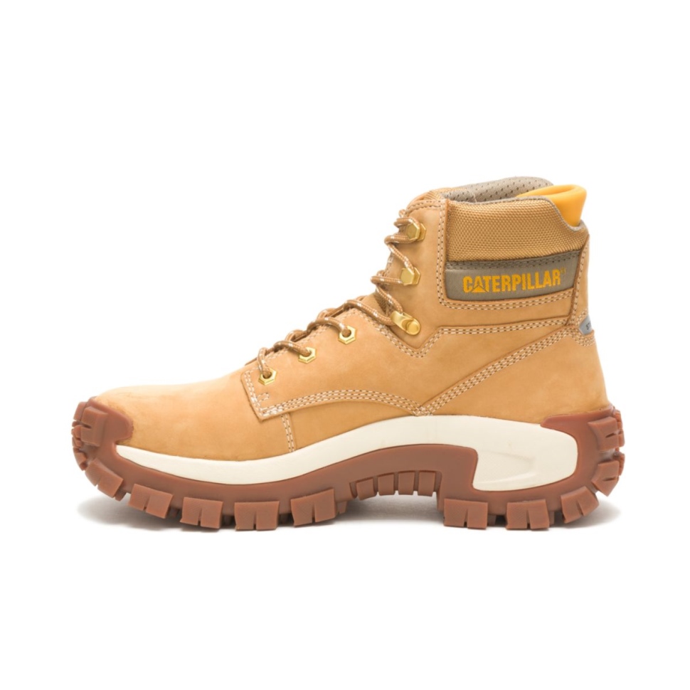 Chaussures De Chat Miel Réinitialiser L\envahisseur Hi Bottes De Travail à Embout D\acier Pour Hommes