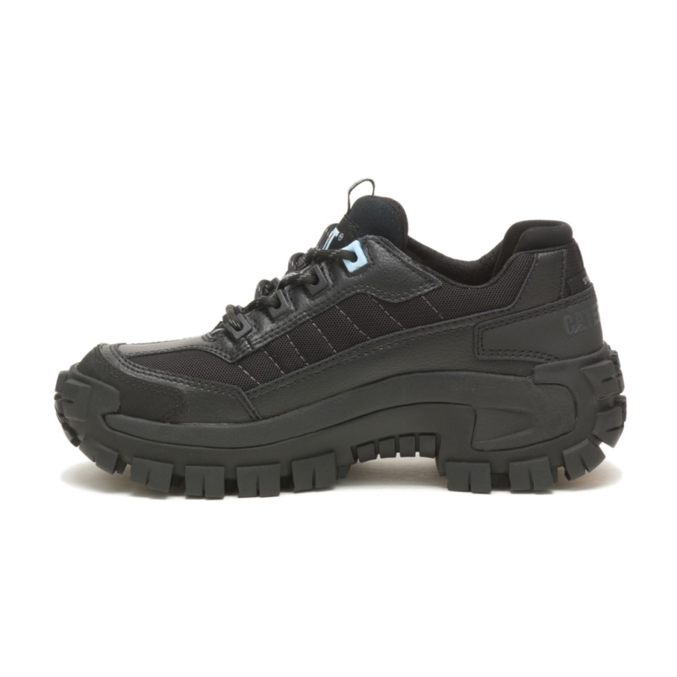 Chaussures De Chat Noir-bleu Clair Pour Femmes Envahisseur Chaussure De Travail à Embout D\acier