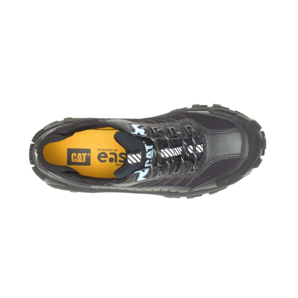 Chaussures De Chat Noir-bleu Clair Pour Femmes Envahisseur Chaussure De Travail à Embout D\acier