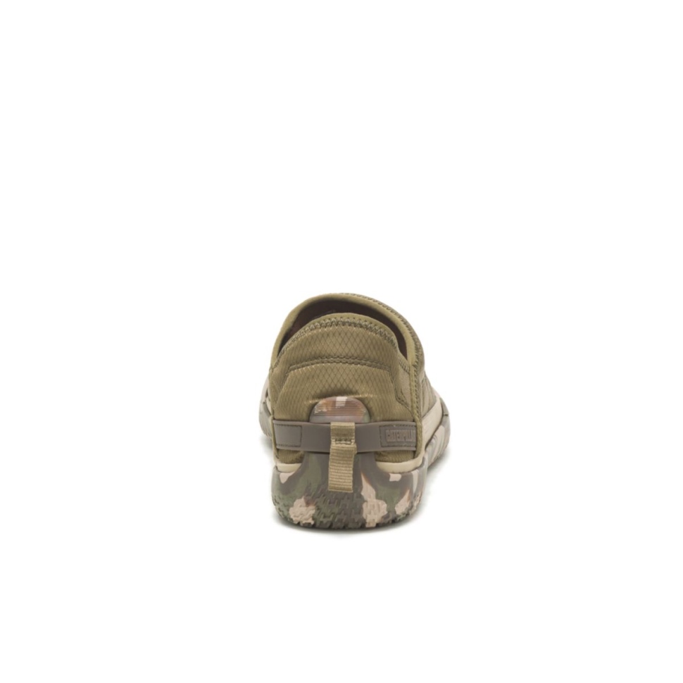 Chaussures De Chat Olive Foncé Crossover Sans Lacet