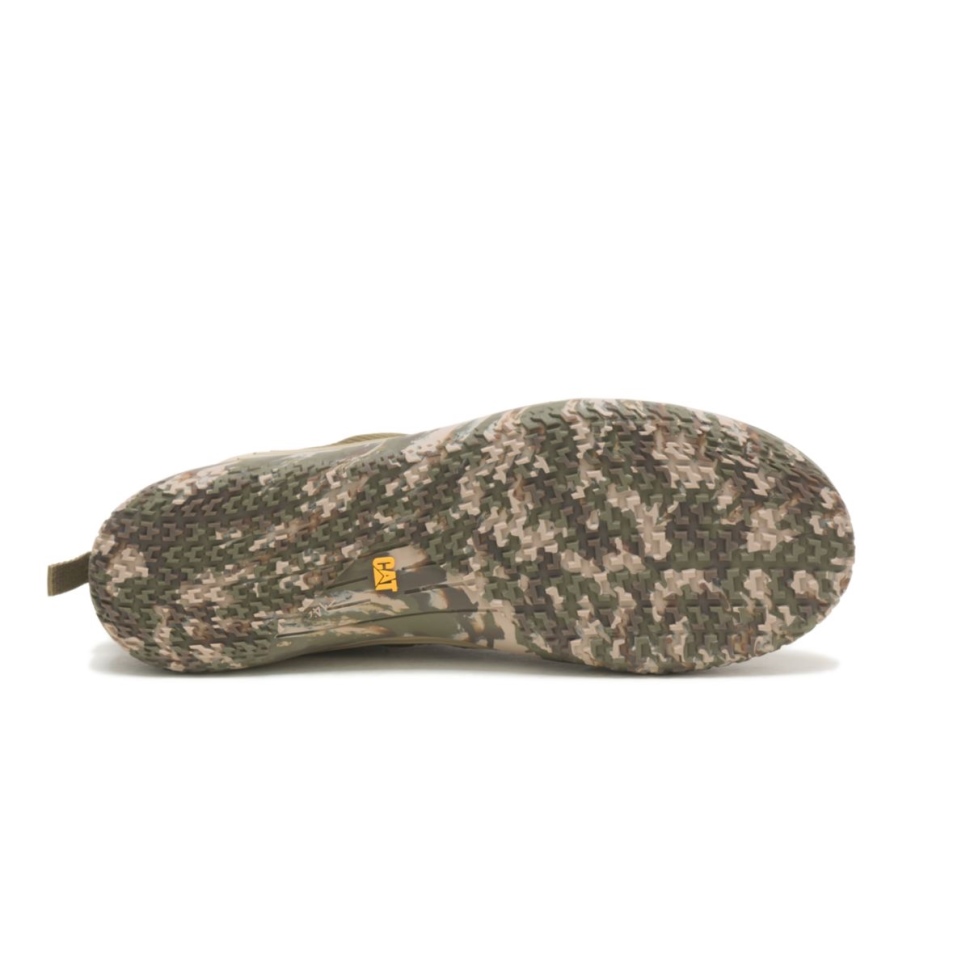 Chaussures De Chat Olive Foncé Crossover Sans Lacet