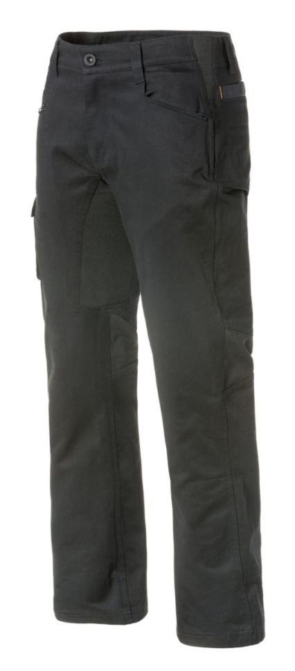 Chaussures De Chat Opérateur Flex Pant Noir Pour Hommes