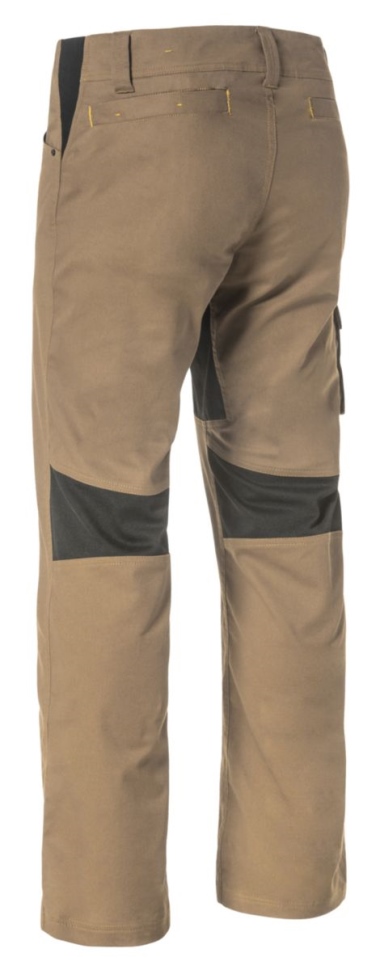 Chaussures De Chat Opérateur Flex Pant Sable Foncé Pour Hommes