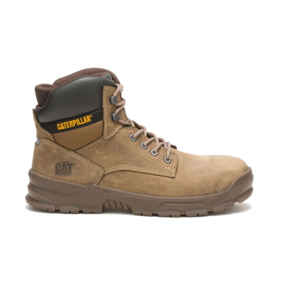 Chaussures De Chat Pour Hommes Mobiliser Bout En Alliage Botte De Travail Fossile