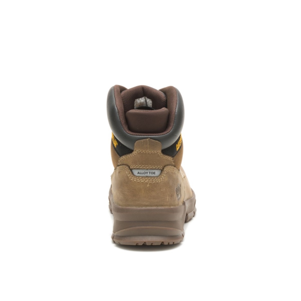 Chaussures De Chat Pour Hommes Mobiliser Bout En Alliage Botte De Travail Fossile