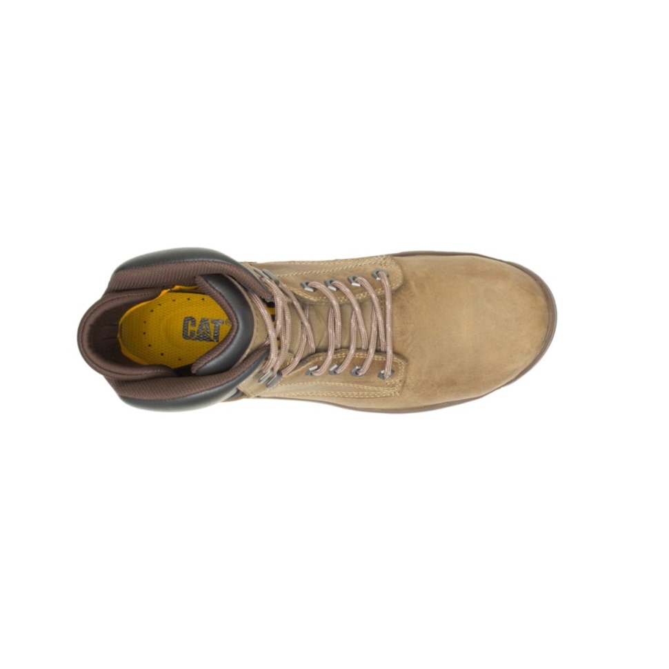 Chaussures De Chat Pour Hommes Mobiliser Bout En Alliage Botte De Travail Fossile
