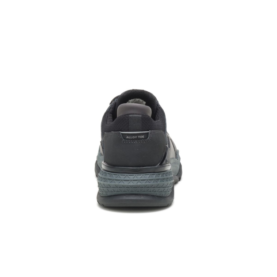 Chaussures De Chat Pour Hommes Provoquer Lo Chaussures De Travail Imperméables à Bout En Alliage Noir