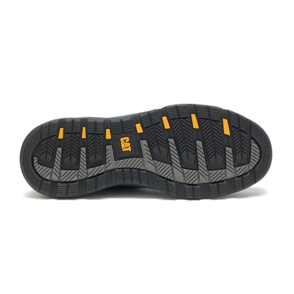 Chaussures De Chat Pour Hommes Provoquer Lo Chaussures De Travail Imperméables à Bout En Alliage Noir