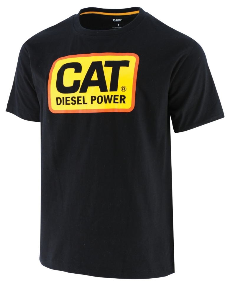 Chaussures De Chat T-shirt Diesel Power Noir Pour Hommes