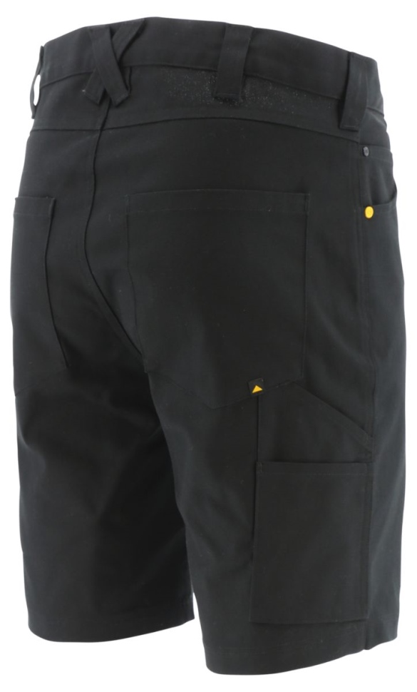 Chaussures De Chat Utilitaires Courtes En Toile Stretch Pour Hommes Noirs