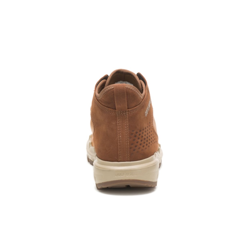 Crust-danish Brown Bottes Imperméables Stratifiées Pour Hommes Cat Shoes