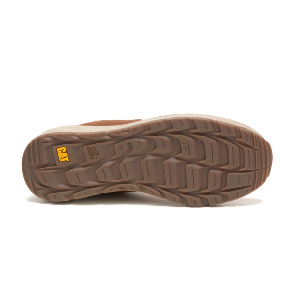 Crust-danish Brown Bottes Imperméables Stratifiées Pour Hommes Cat Shoes