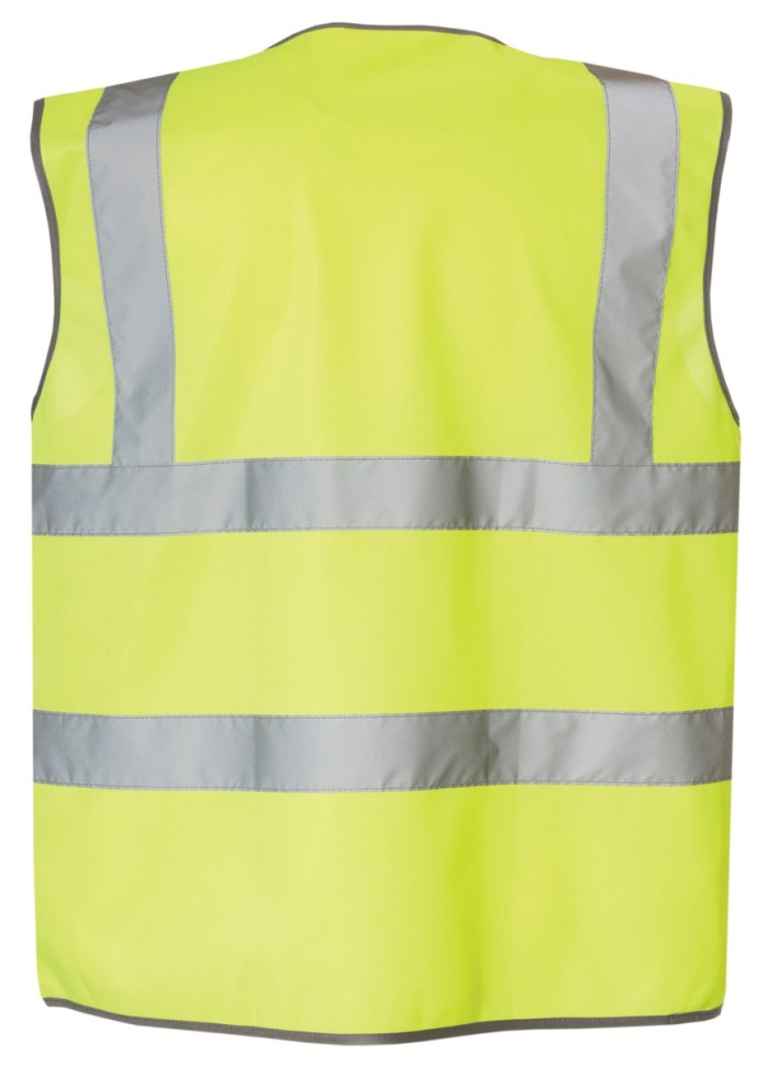 Gilet Zippé Haute Visibilité Pour Homme Jaune Vif Cat Shoes