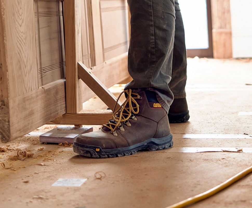 Miel Réinitialiser Contour Des Hommes Botte De Travail Chaussures De Chat