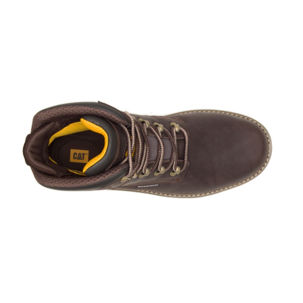Mulch Fairbanks Bottes De Travail Imperméables à Bout En Acier De 6 Pi Pour Hommes Chaussures De Chat