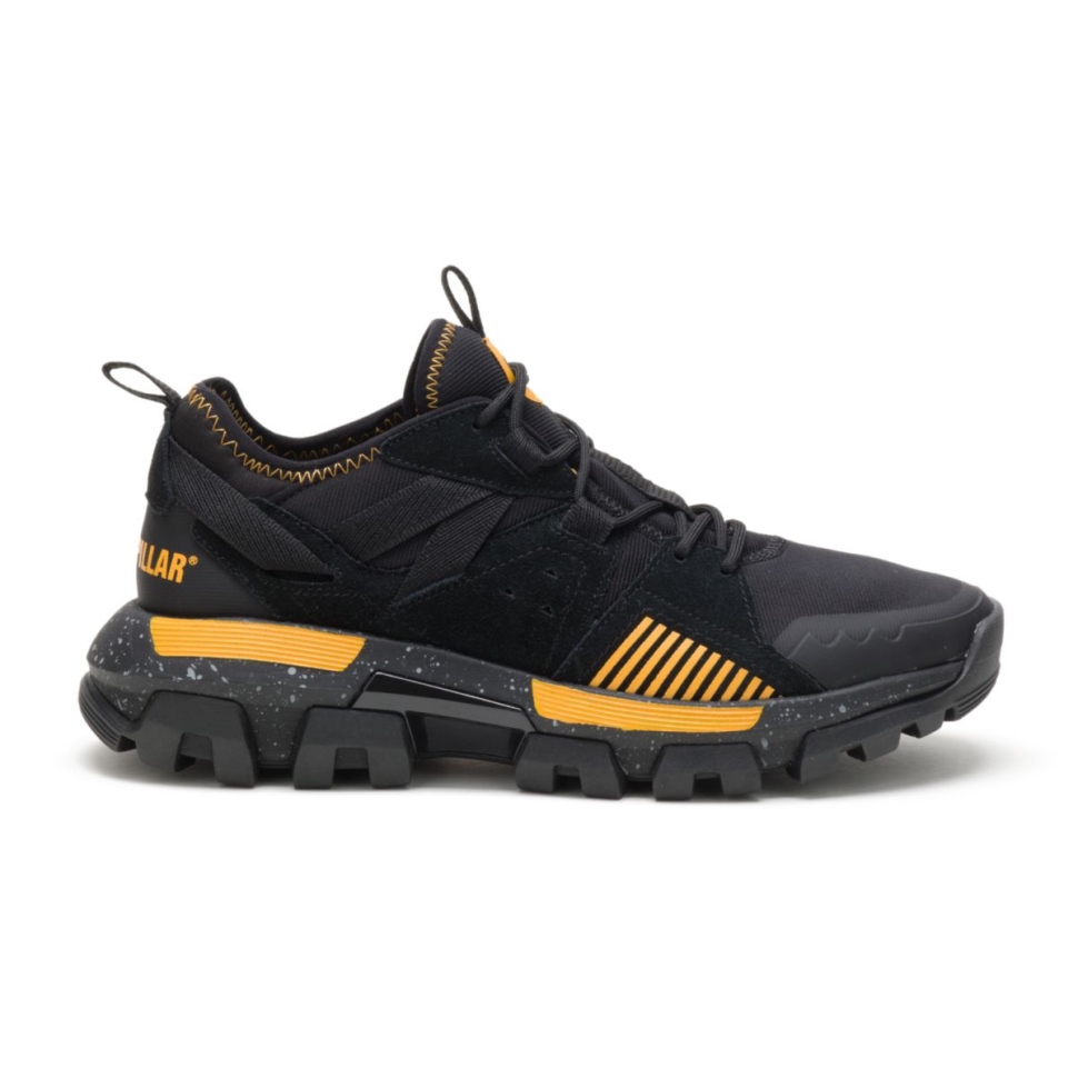 Noir-chat Jaune Raider Sport Sneaker Chat Chaussures