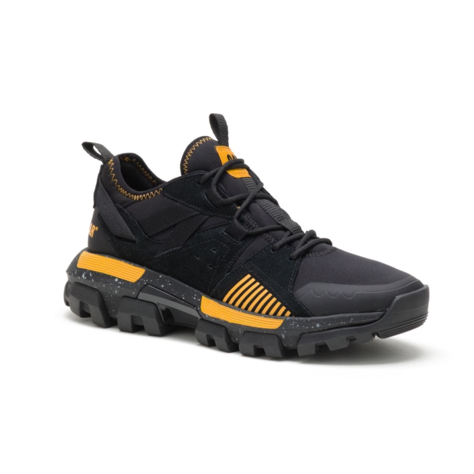 Noir-chat Jaune Raider Sport Sneaker Chat Chaussures